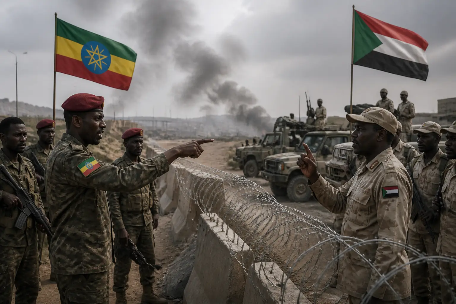 Editorial image for Ethiopia and Sudan exchange accusations over regional conflicts