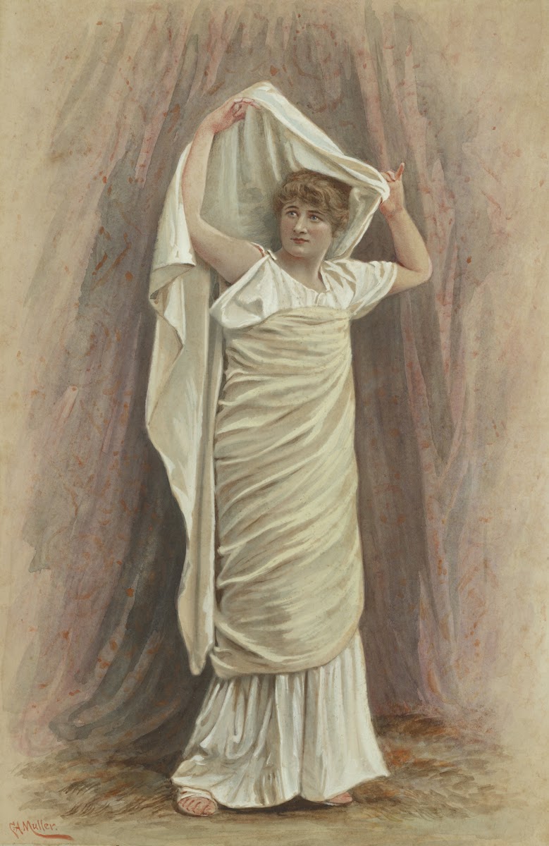 Mary Anderson de Navarro as Parthenia in the play Ingomar the Barbarian 1876 187