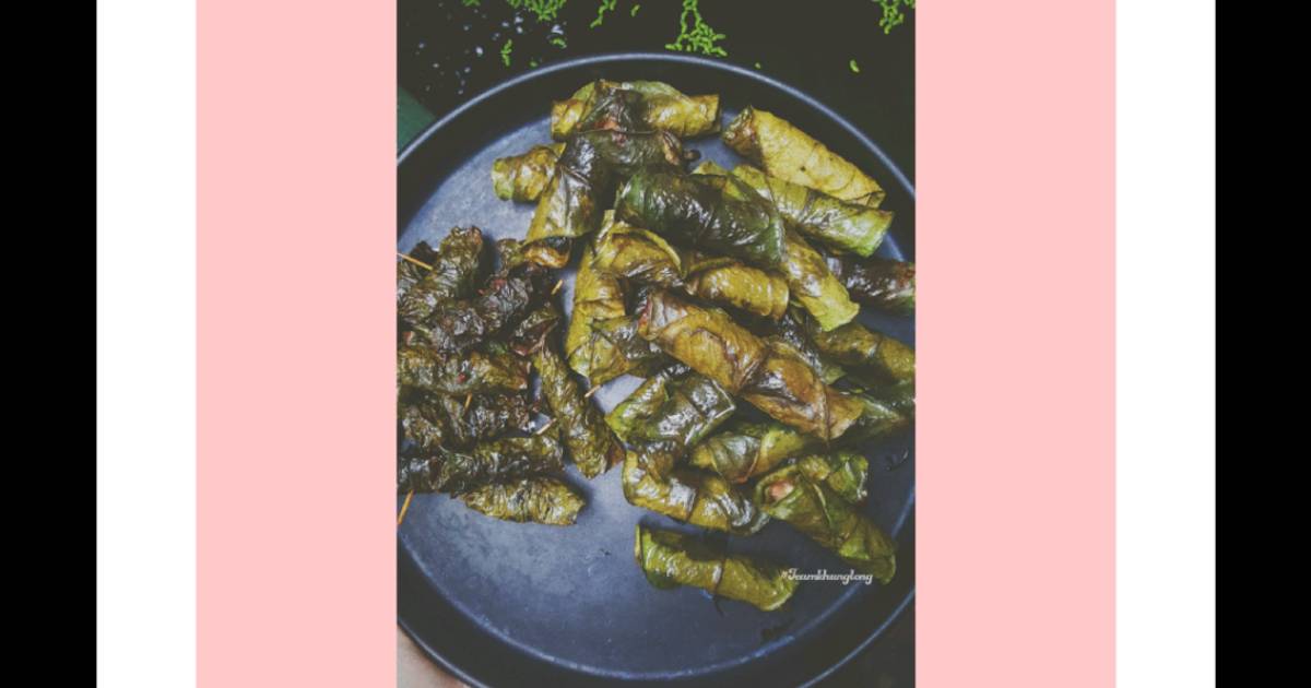 Thịt nướng lá bưởi