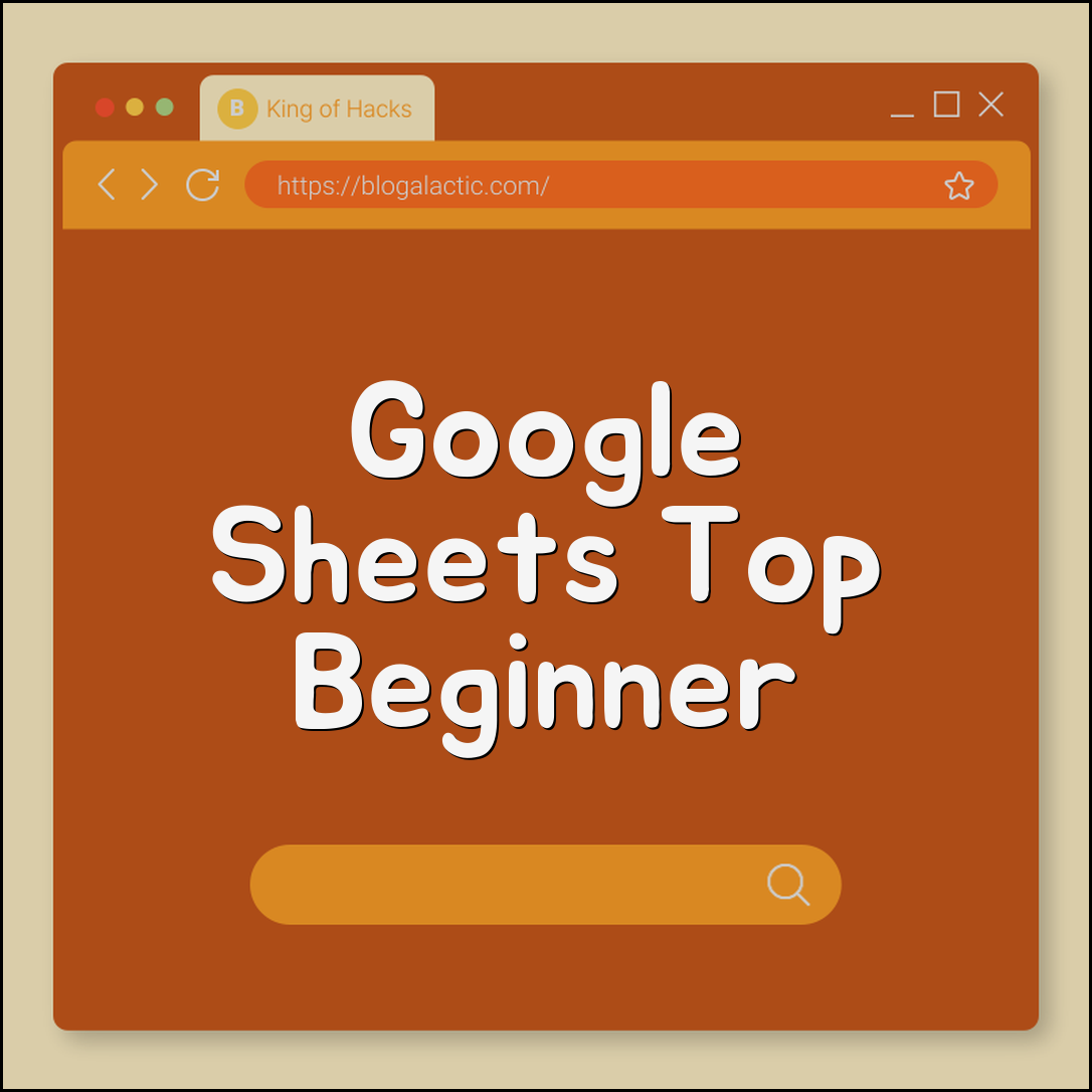 Google Sheets beginner tricks (formulas, charts, formatting)