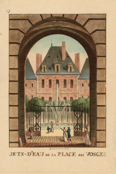 Jets deau de la place des Vosges 1810