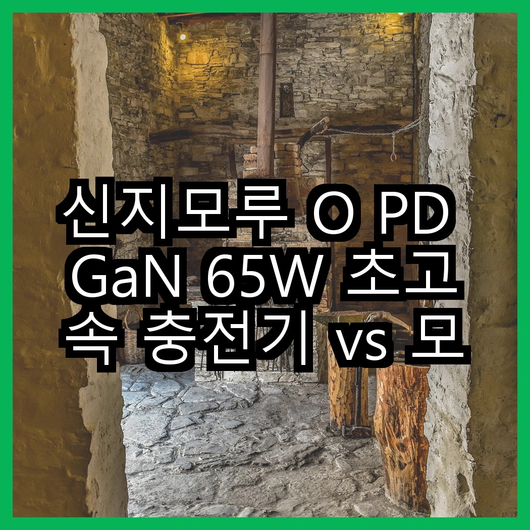 신지모루 O PD GaN 65W 초고속 충전기 vs 모잇 애플워치 무선 충전기, 어떤 충전기가 더 실용적일까? 썸네일