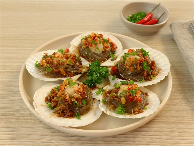 Sò Điệp Hấp Miến