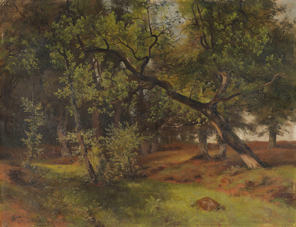 Landschaft bei Aumühle 1865