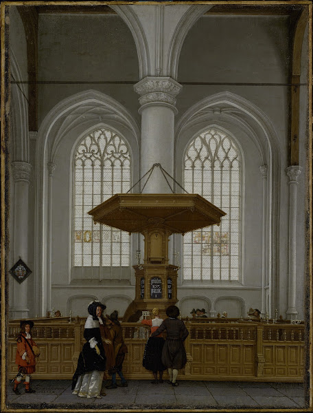 Interior of the Laurenskerk at Rotterdam 1662