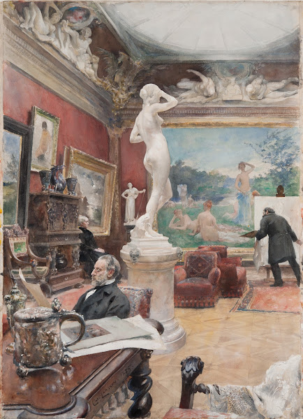 Interior of the Fürstenberg Gallery 1885