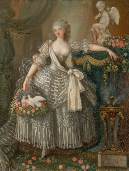 Portrait Of Mademoiselle Duthé 1774