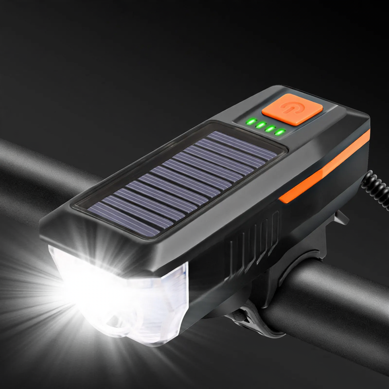Bike light, rechargeable, waterproof