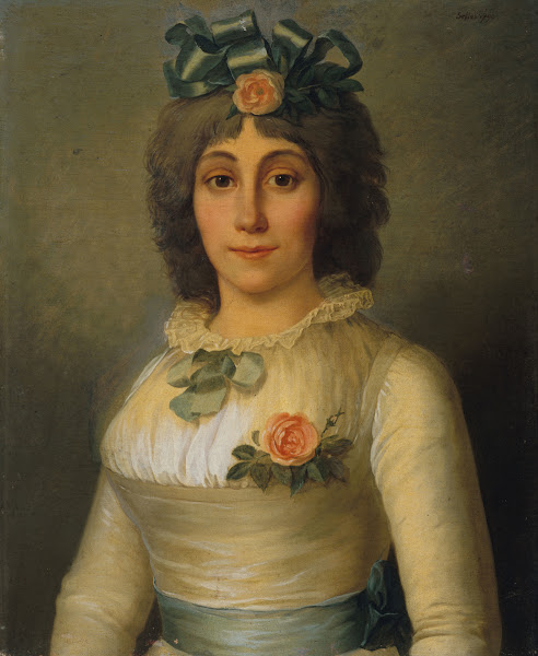 Portrait de femme autrefois identifiée comme Anne Josèphe Théroigne de Méricourt