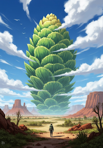 Giant Alien Plant