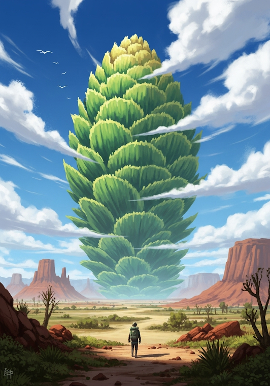 Giant Alien Plant
