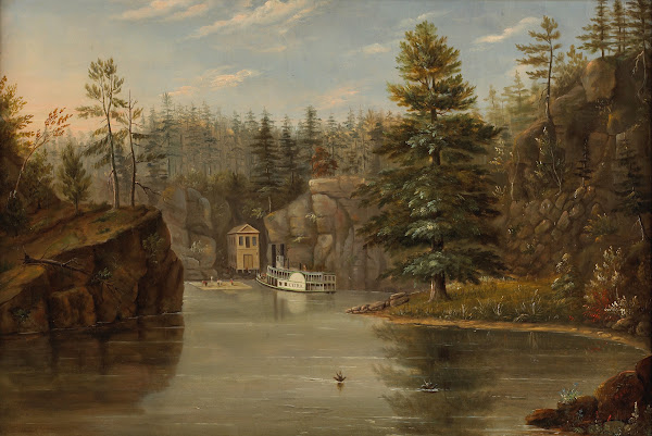 Gorge of the St Croix 1847