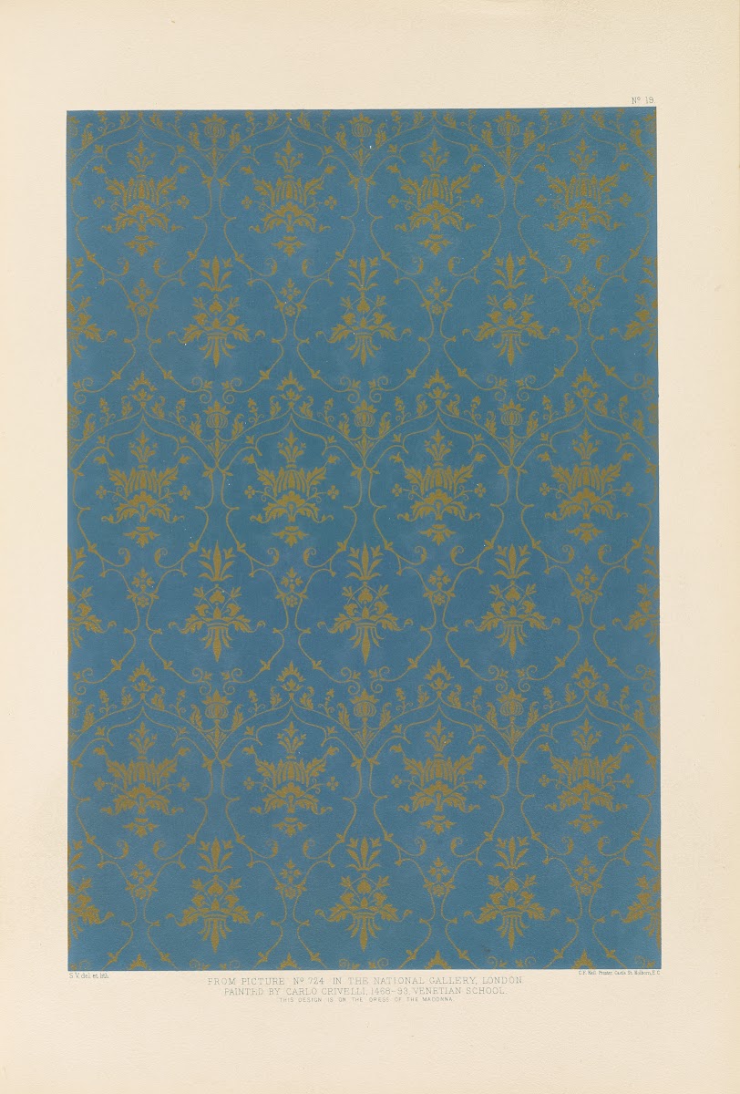 Fifteenth century Italian ornament Pl19 1886