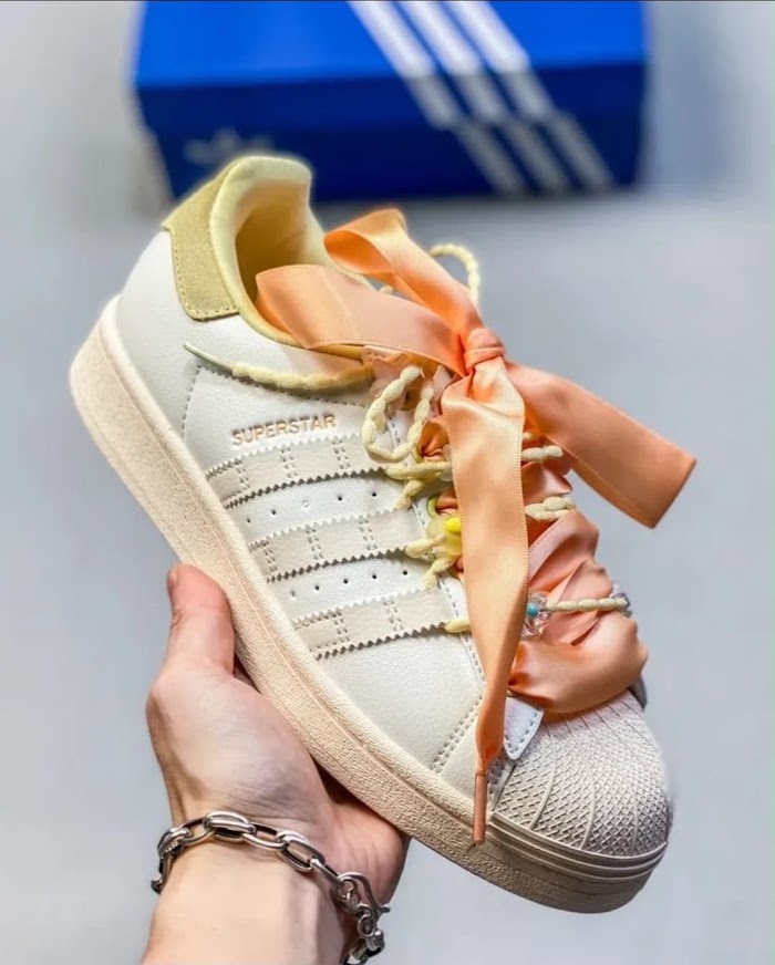 Adidas Superstar Crema Salmón