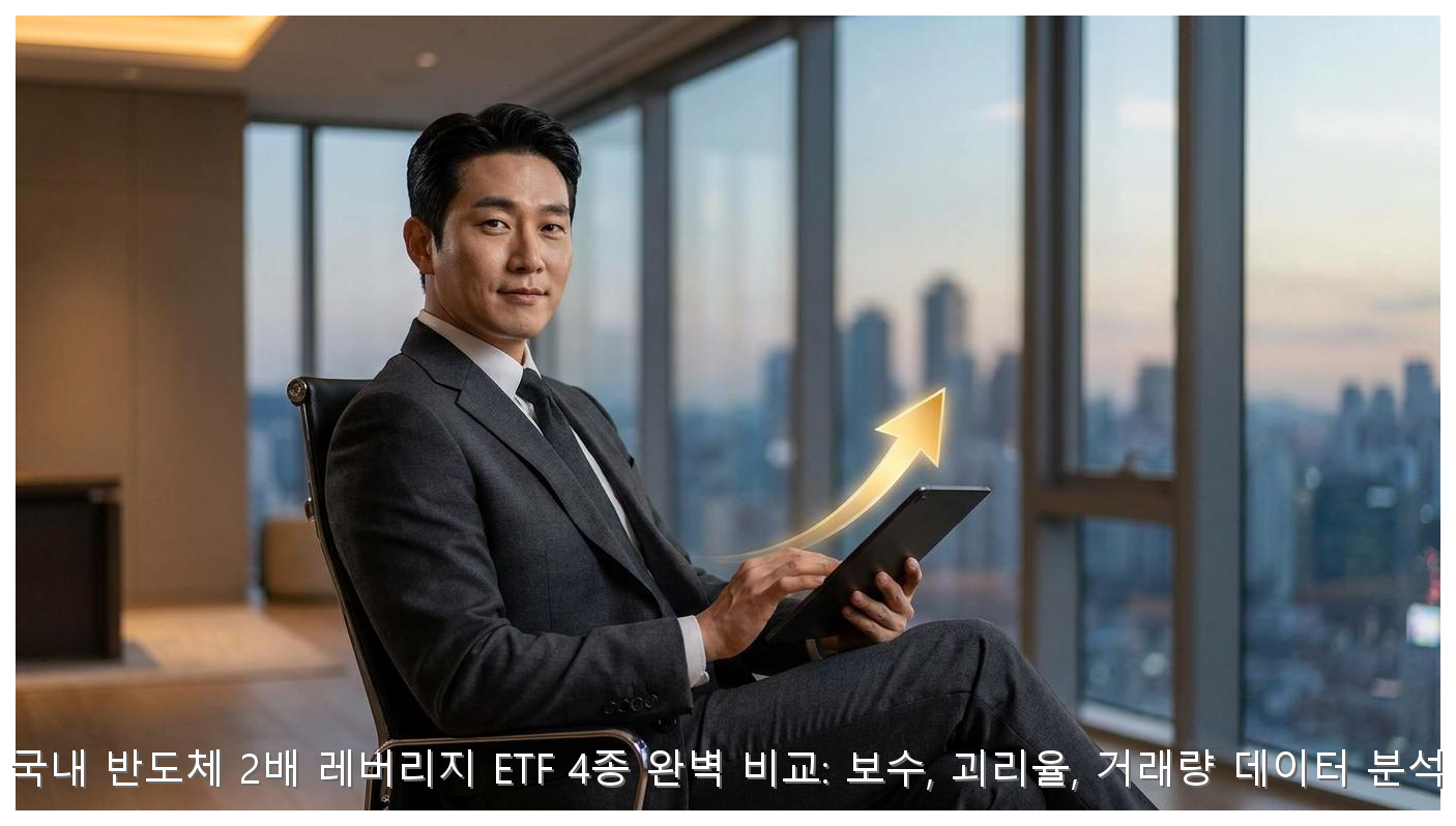 반도체 레버리지 ETF 4종 수익률 보수 비교 핵심 안내 및 분석 인포그래픽 (2)