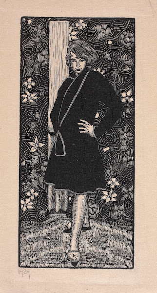 Self portrait in a home dress 1929