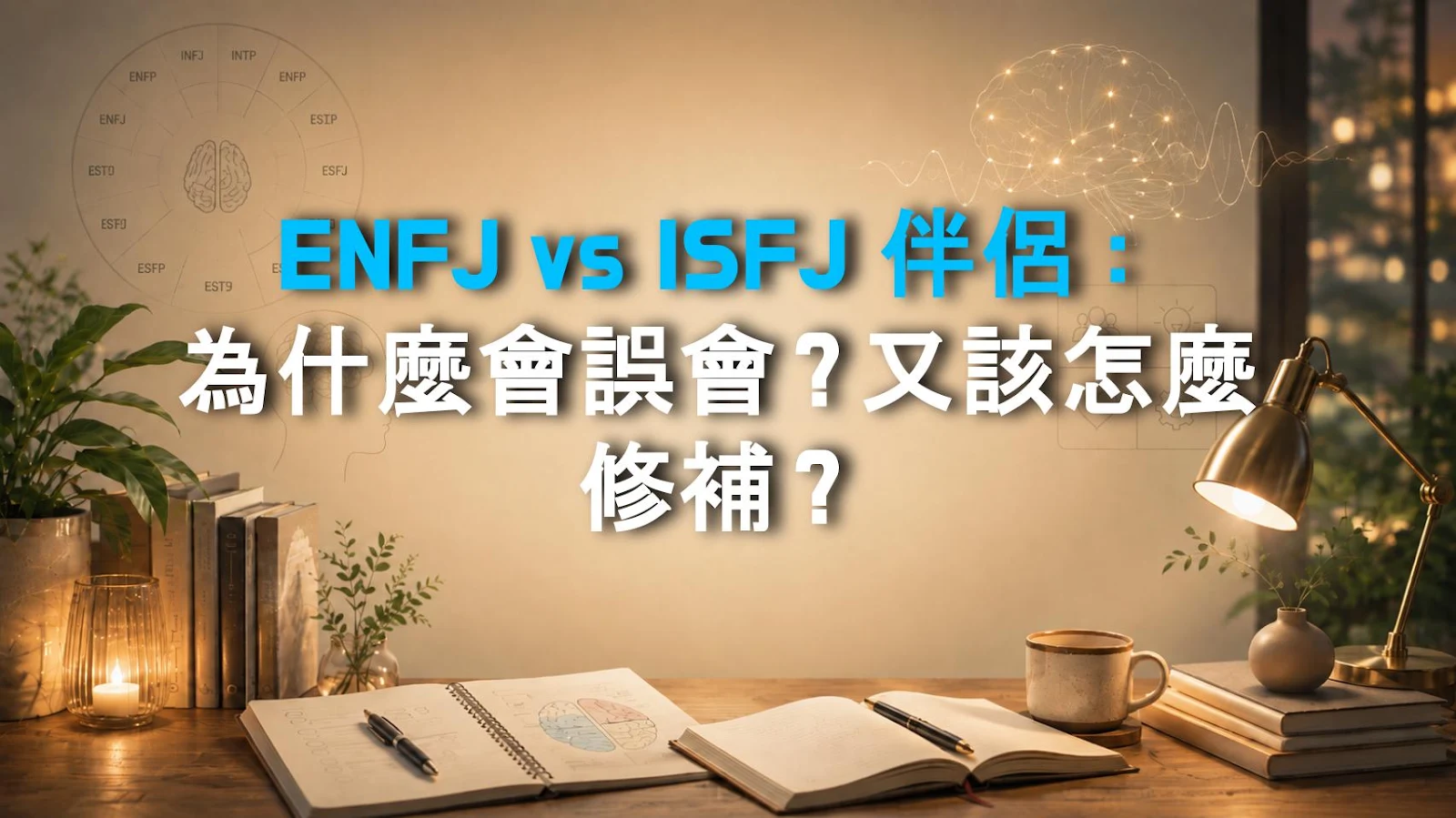 ENFJ vs ISFJ 伴侶：為什麼會誤會？又該怎麼修補？