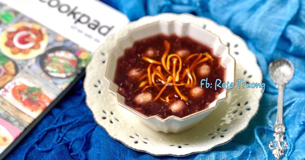 Cháo Nếp Than Đông Trùng Hạ Thảo