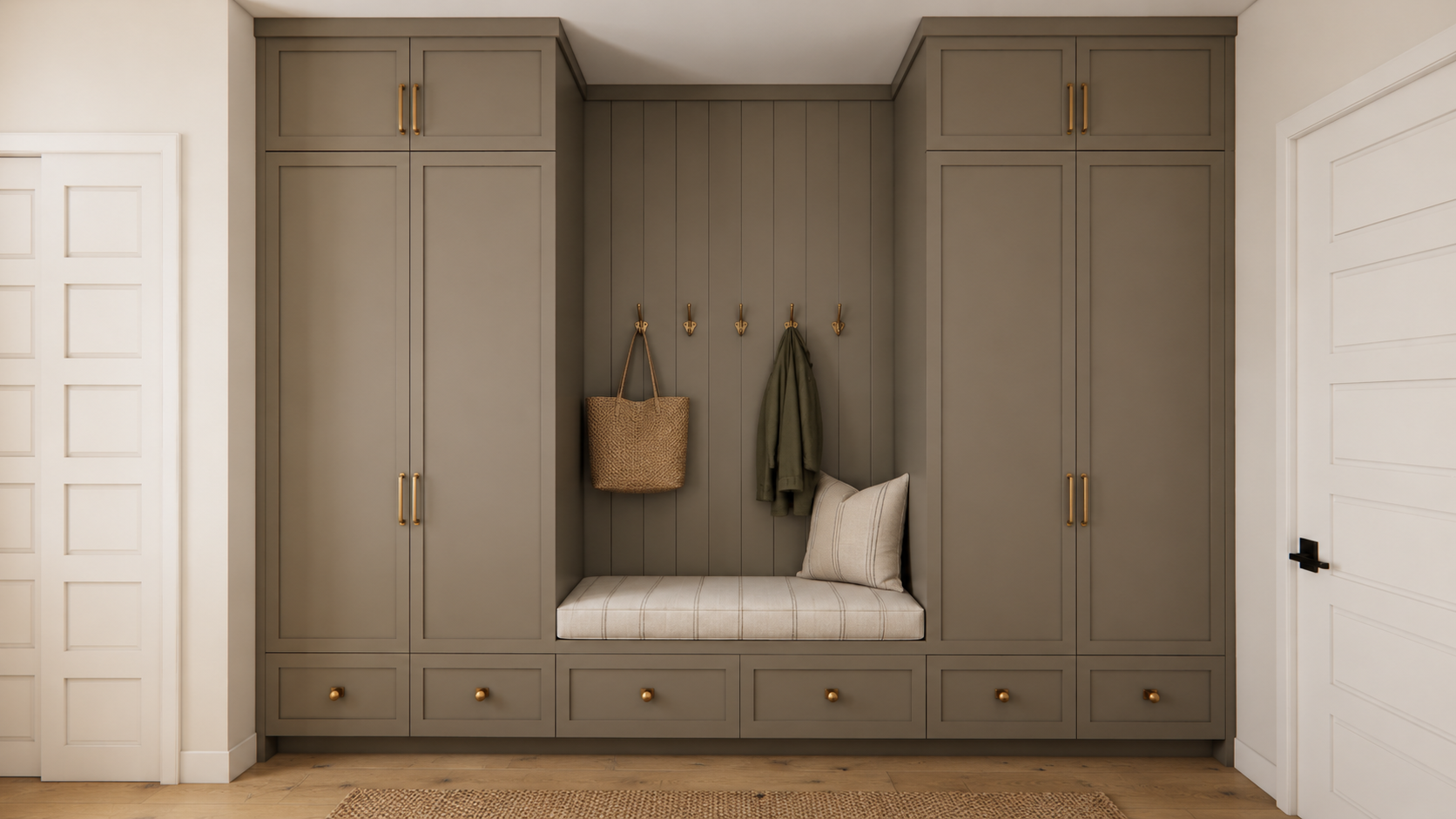 Mudroom and Drop Zone