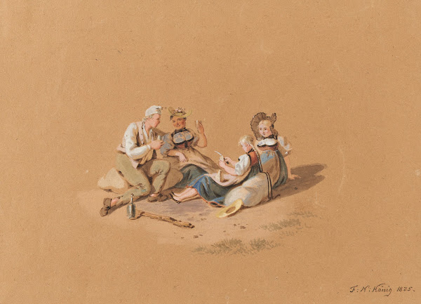 Dîné des moissonneurs 1825