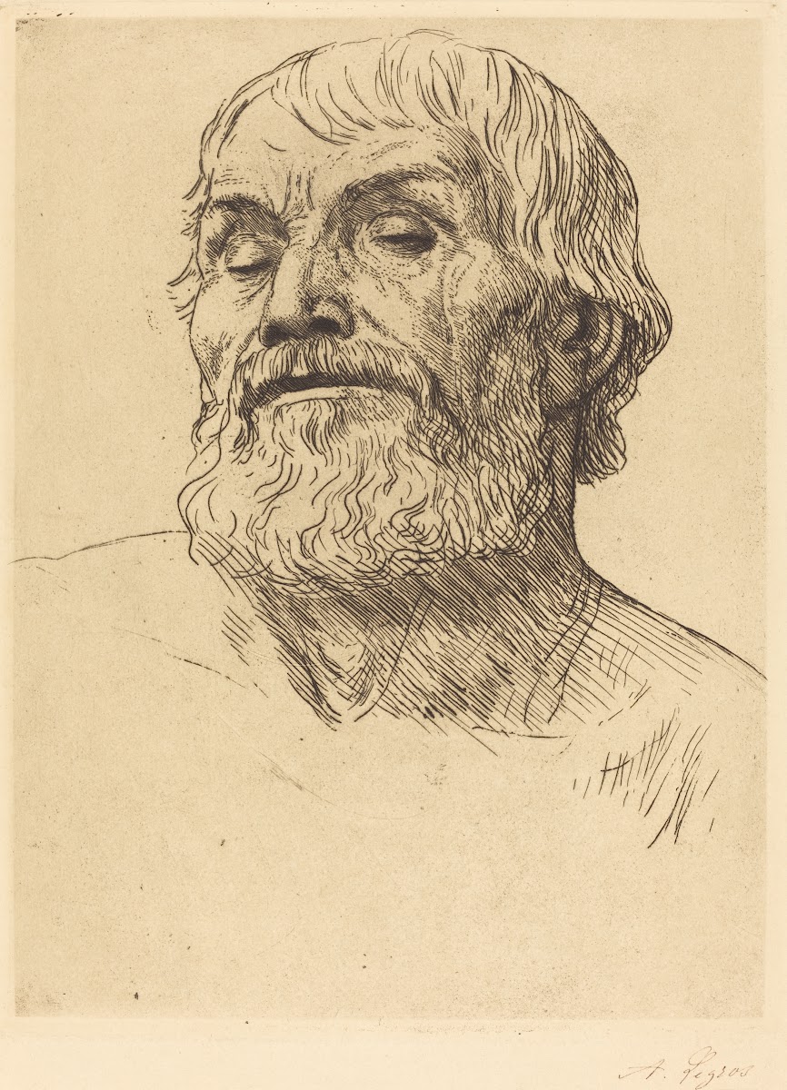 Head of a Man Tete dhomme IV