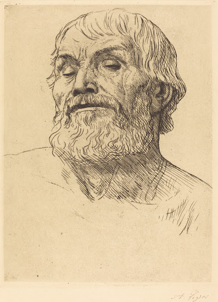 Head of a Man Tete dhomme IV