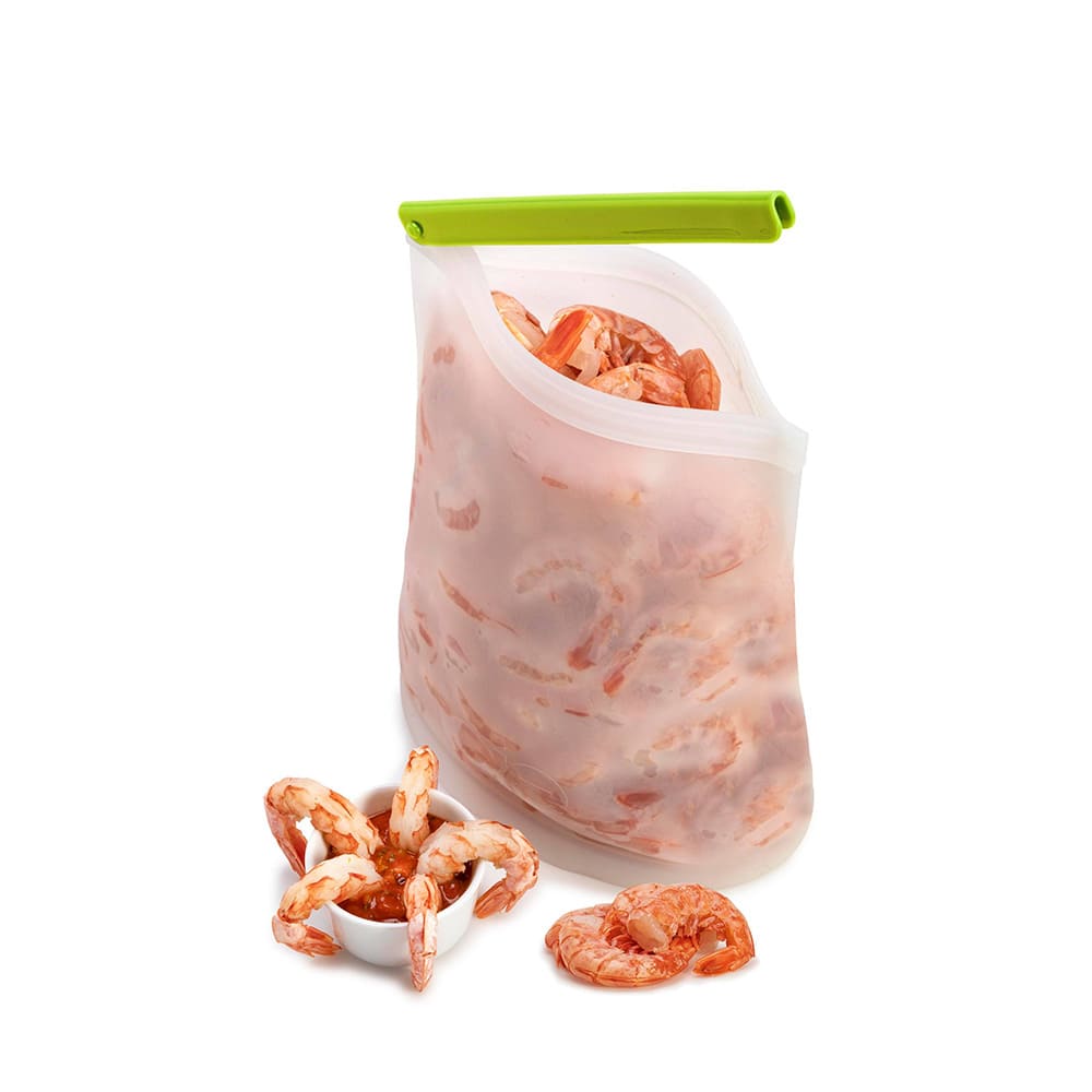Bolsa de silicón reutilizable extragrande Joie® con base firme