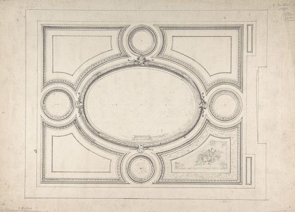 Design for Ceiling 19th century
