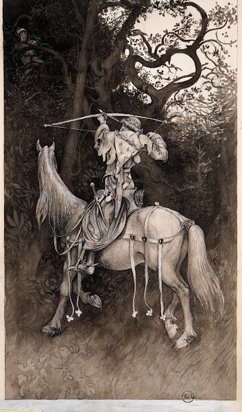 Illustration to SingoallaThe Wind Is My Lover by Viktor Rydberg 1894