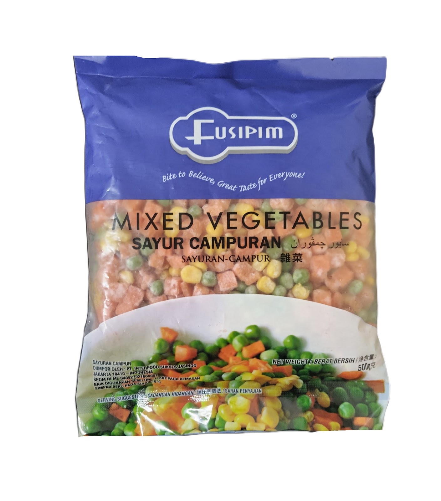 Fusipim Mix Vegetable
