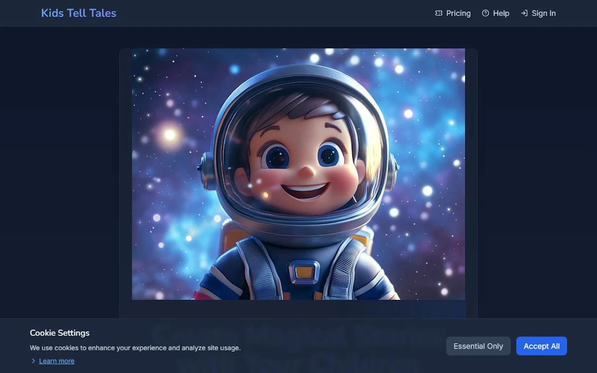 Captura de Kids Tell Tales