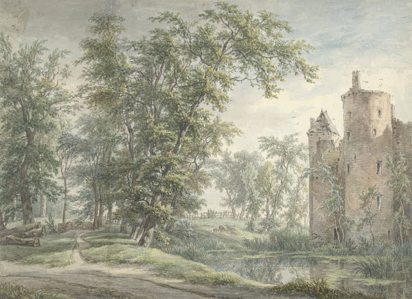 Ruïne van het Huis De Haer 1801