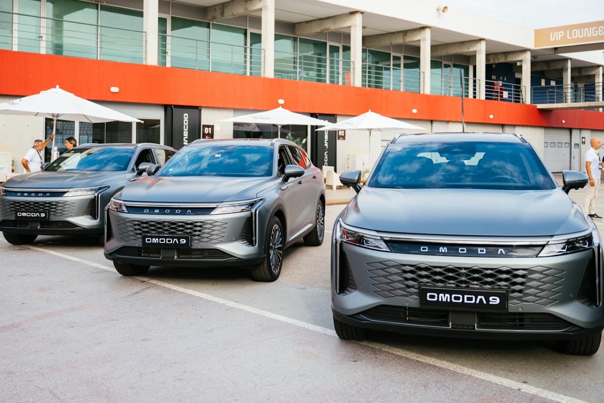 OMODA | JAECOO apresenta o novo OMODA 9 no Autódromo Internacional do Algarve