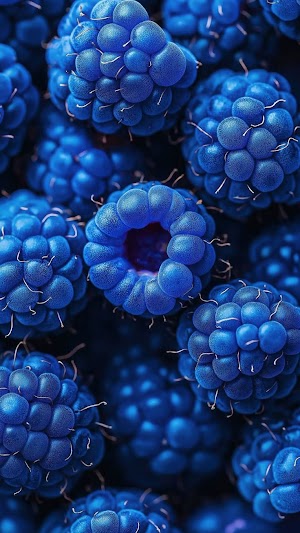 Blue Raspberry Picture