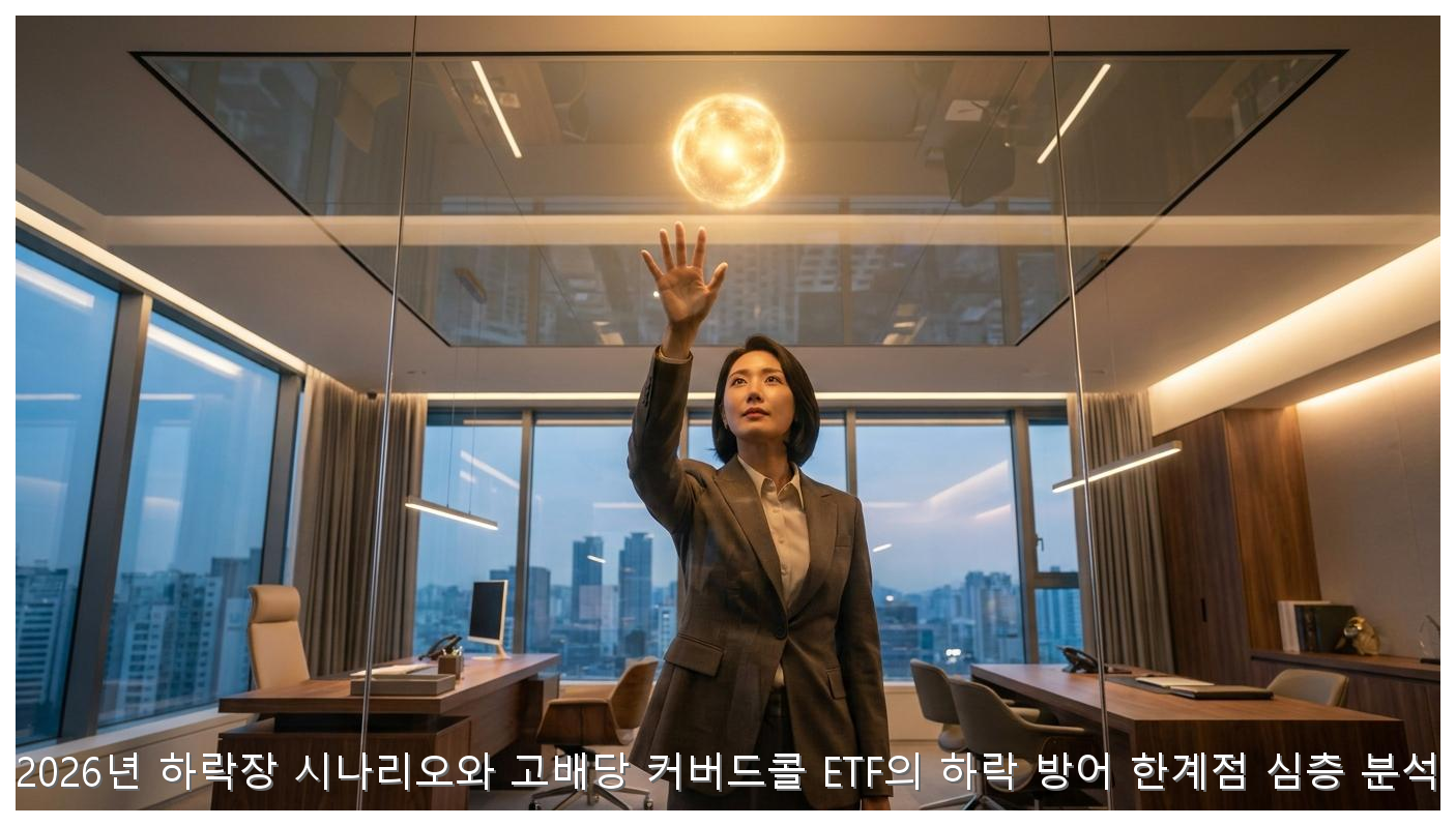 2026년 하락장 대비 커버드콜 ETF 원금 손실 리스크 분석 핵심 안내 및 분석 인포그래픽 (4)
