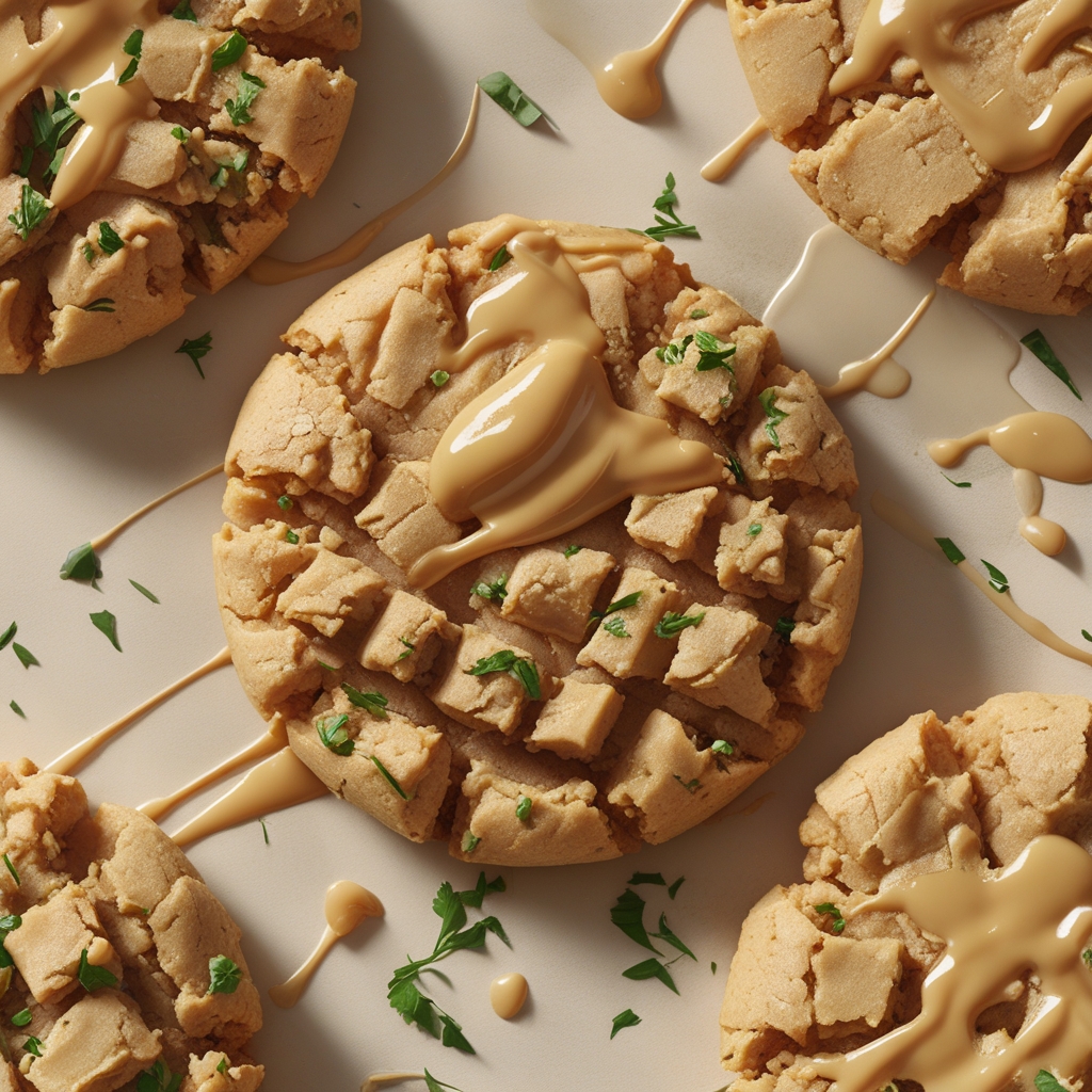 Healthy Peanut Butter Greek Yogurt Cookies - Easy Homemade Protein Treats finished