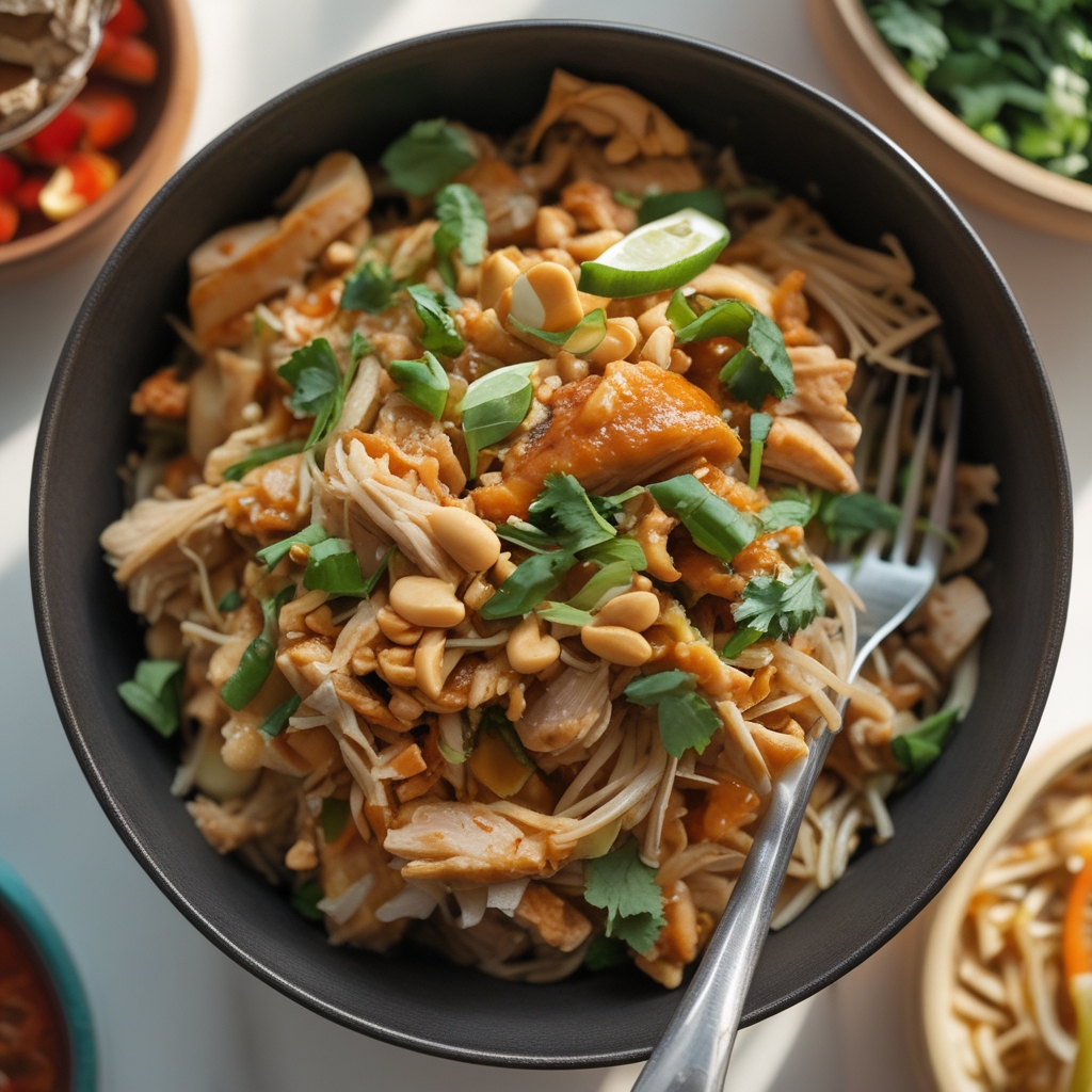 Thai Peanut Chicken Buddha Bowl – Easy Homemade Flavorful Meal Prep