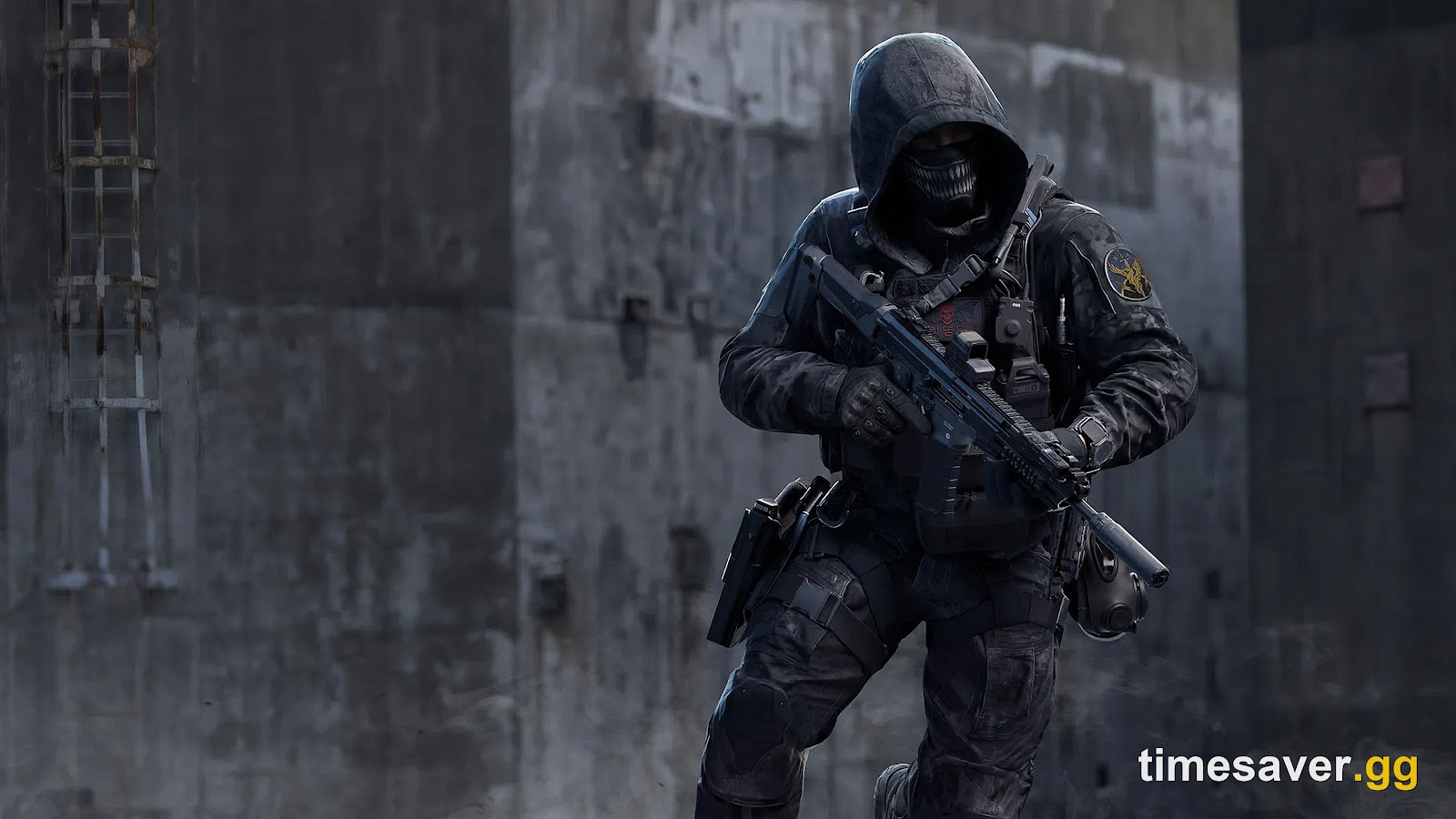 Modern Warfare 4 operator in full tactical loadout holding a rifle — the kind of gear you relock and re-earn each Classic Prestige