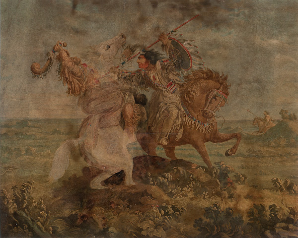 The Death of Omoxesisixany Or Big Snake 1860