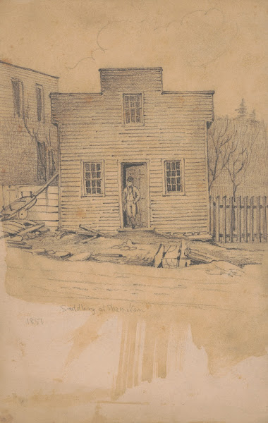 Saddlery at Shamoken 1851