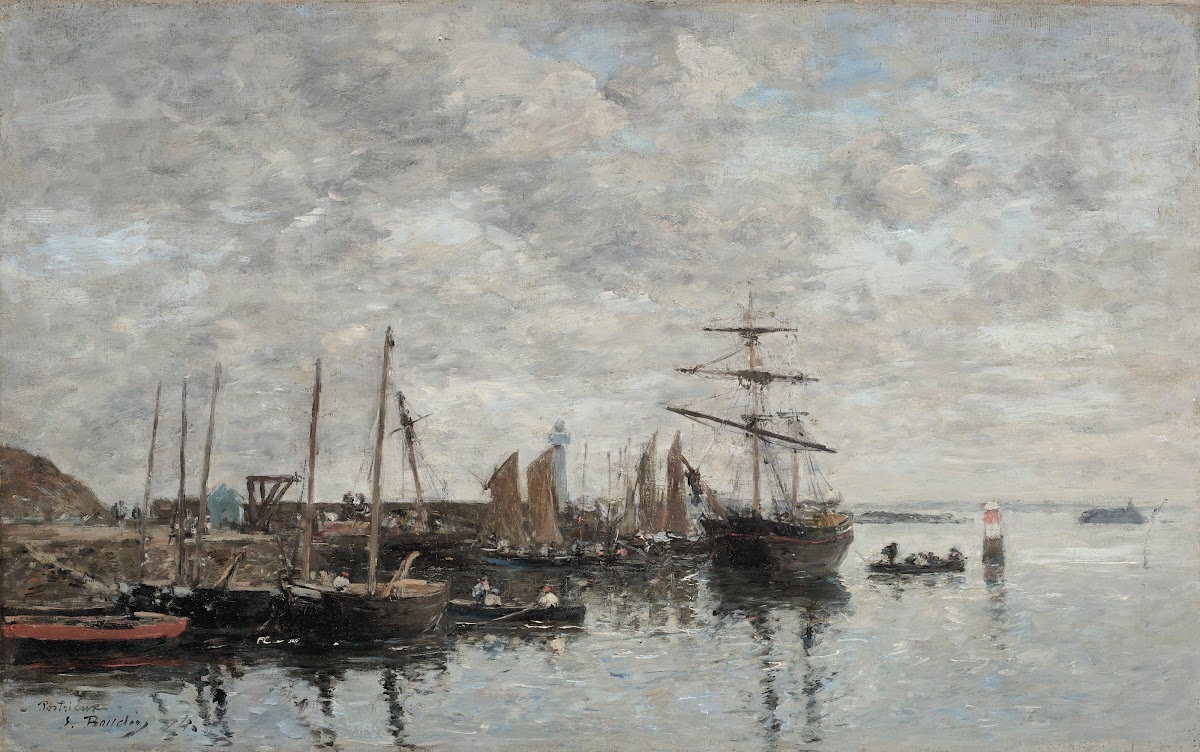 Portrieux Le Port ca 1874