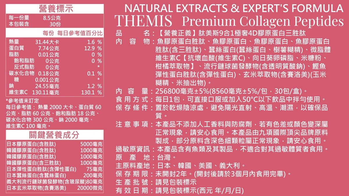 THEMIS 肽美斯 產品說明 2