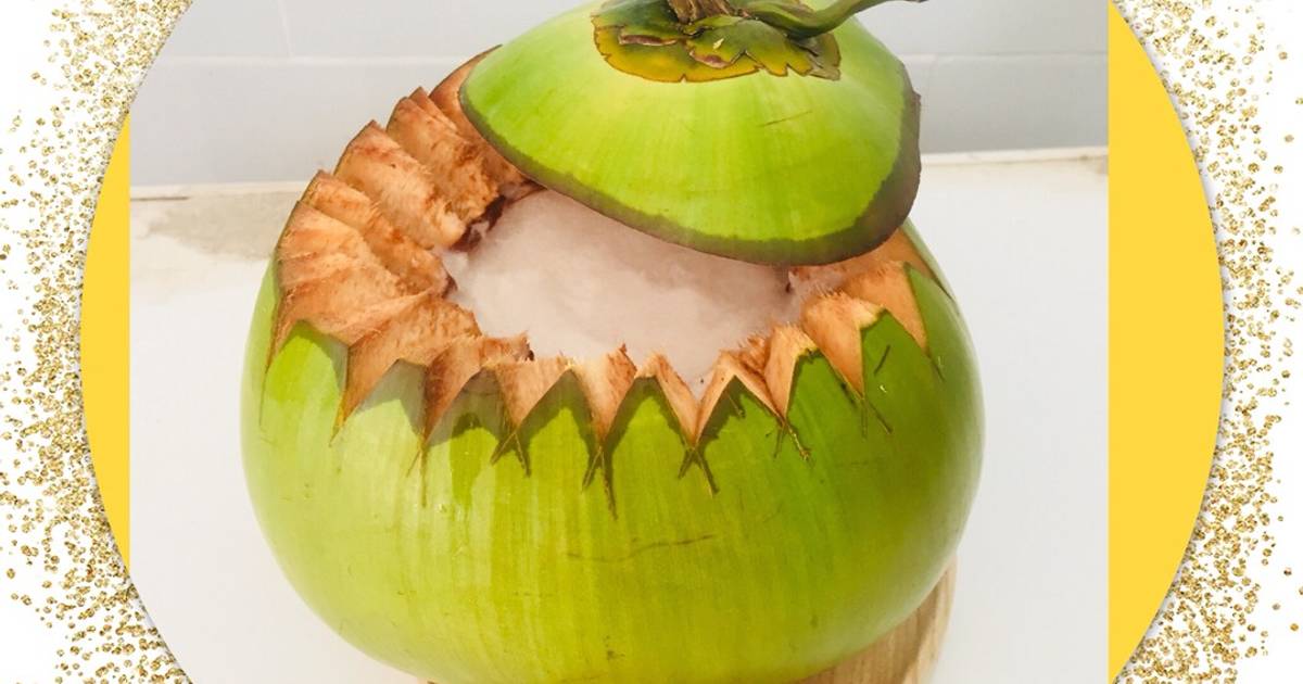 Rau câu trái dừa 🥥