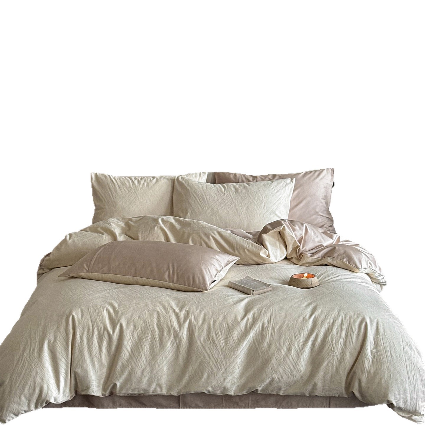 Long-Staple Cotton Bed Linen, 100s, Satin Weave