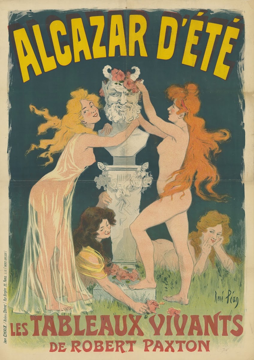 Alcazar dEté Les tableaux vivants 1902
