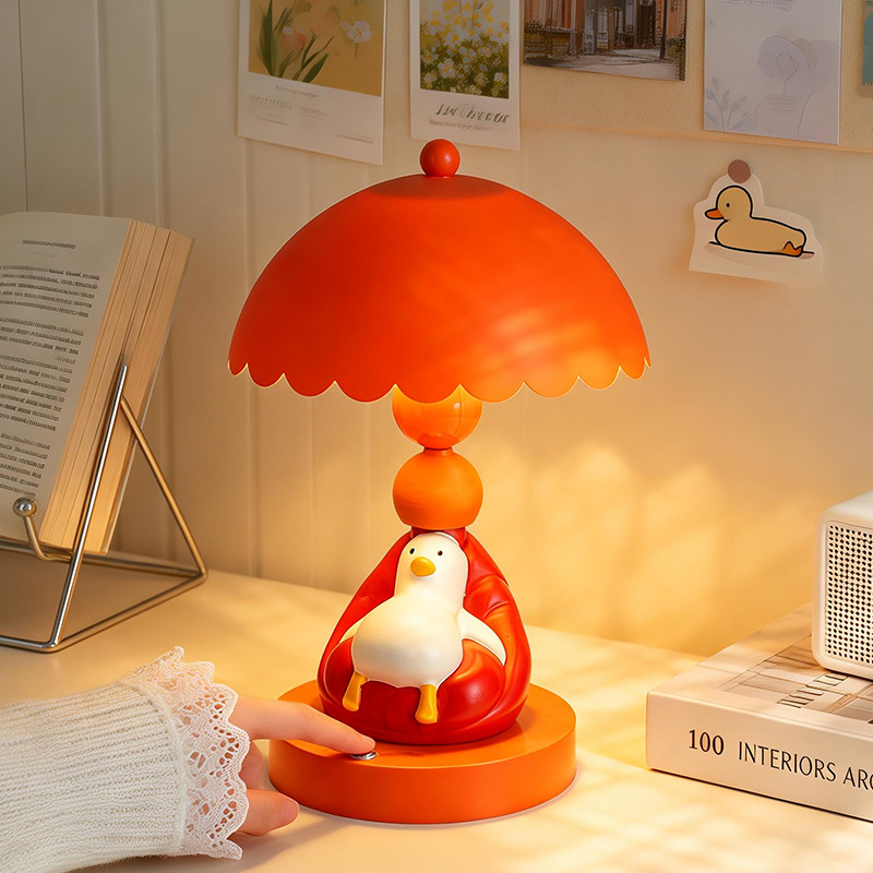 Duck table lamp, bedside lamp
