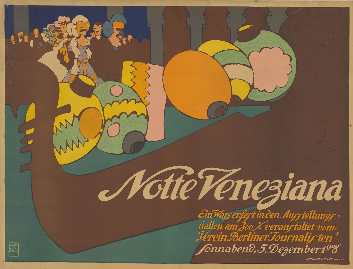 Notte Veneziana Wasserfest Berliner Journalisten In Den Ausstellungshallen Am Zo