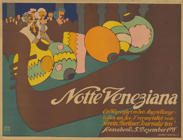Notte Veneziana Wasserfest Berliner Journalisten In Den Ausstellungshallen Am Zo