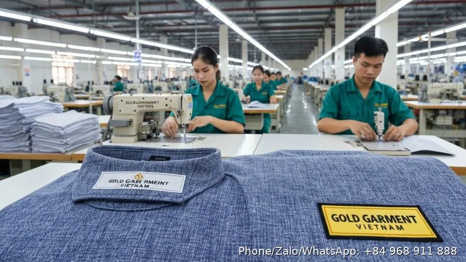 Construction Company Shirts - Gold Garment Vietnam