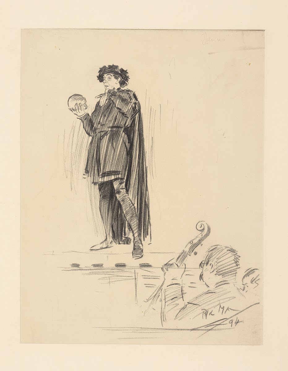 Hamlet With The Skull Of Yorick 1894